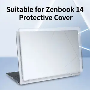 Matte Transparent Case for Asus Zenbook 14, Laptop Hard Case, Matte Colored Shell, Anti-Scratch Cover, Polycarbonate Cover, Ux3405c/ux3405m/um3406k
