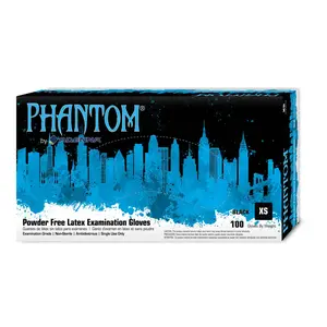 Phantom® Latex Powder Free 6 Mil Exam Gloves - Bulk Case of 10 Boxes