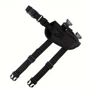 Adjustable Right-Hand Tactical Leg Holster with Magazine Clip, Thigh Stand Bag, Includes Clip, Secure Hold for Sports & Outdoor Use