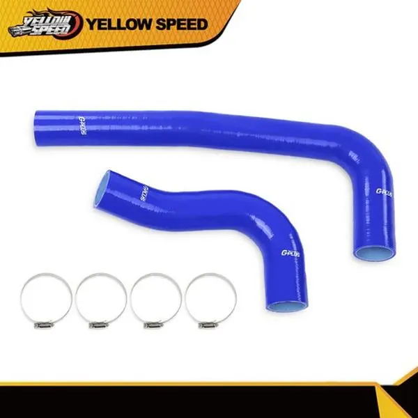 ALLGOOD Radiator Silicone Hose Fit For 2003-2010 Dodge Ram 5.9L/6.7L Cummins Diesel Blue