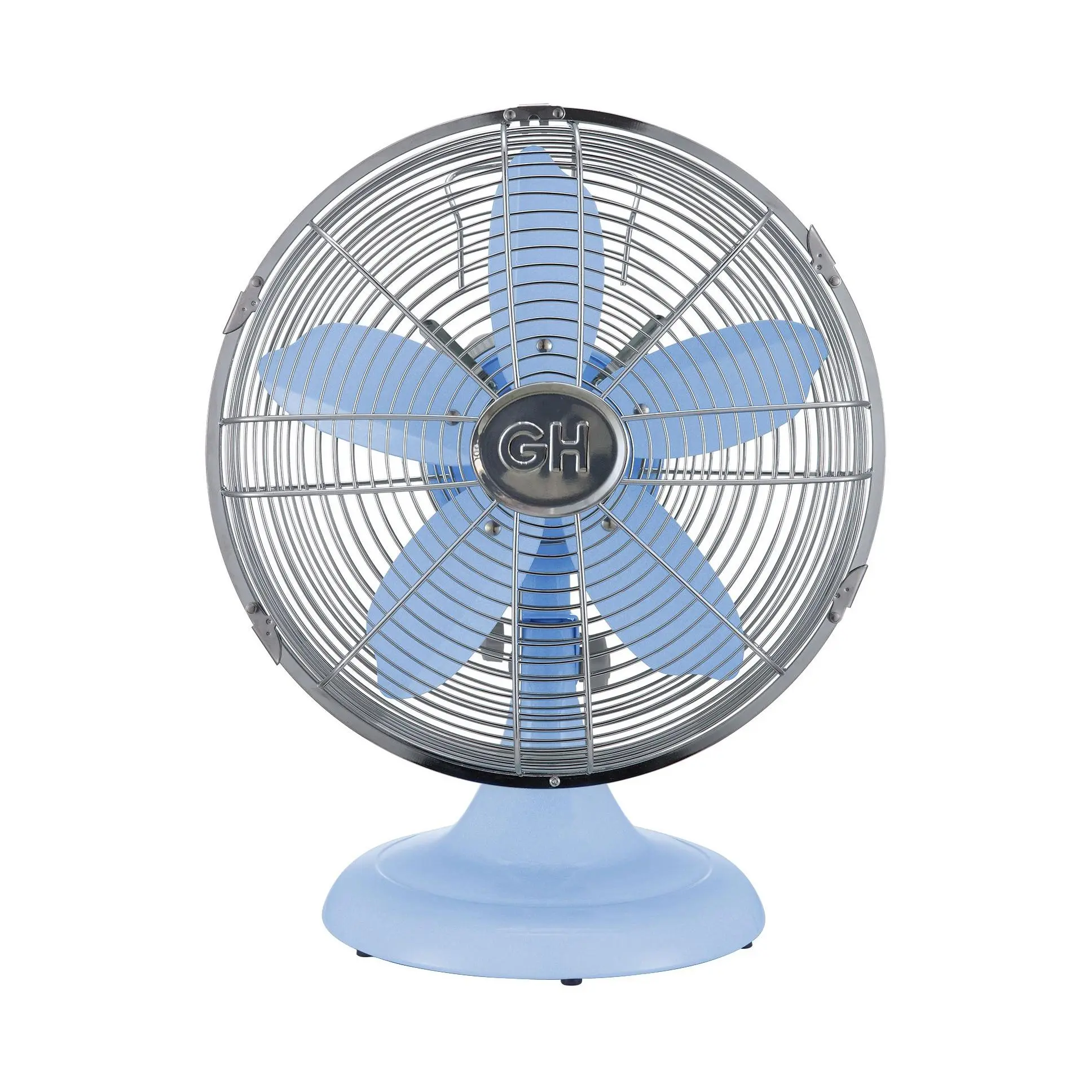 Good Housekeeping All-Metal 3-Speed 12" Oscillating Table Fan