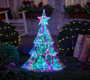 Kringle Express Jumbo In/Outdoor Holographic Figure w/Remote