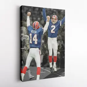 The Comeback Buffalo Bills Wall Art Home Decor UnFramed Poster Print Photo Satin Ornaments Artistic