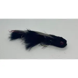 Boogie Man Black Articulated Streamer- Strike Fly Company