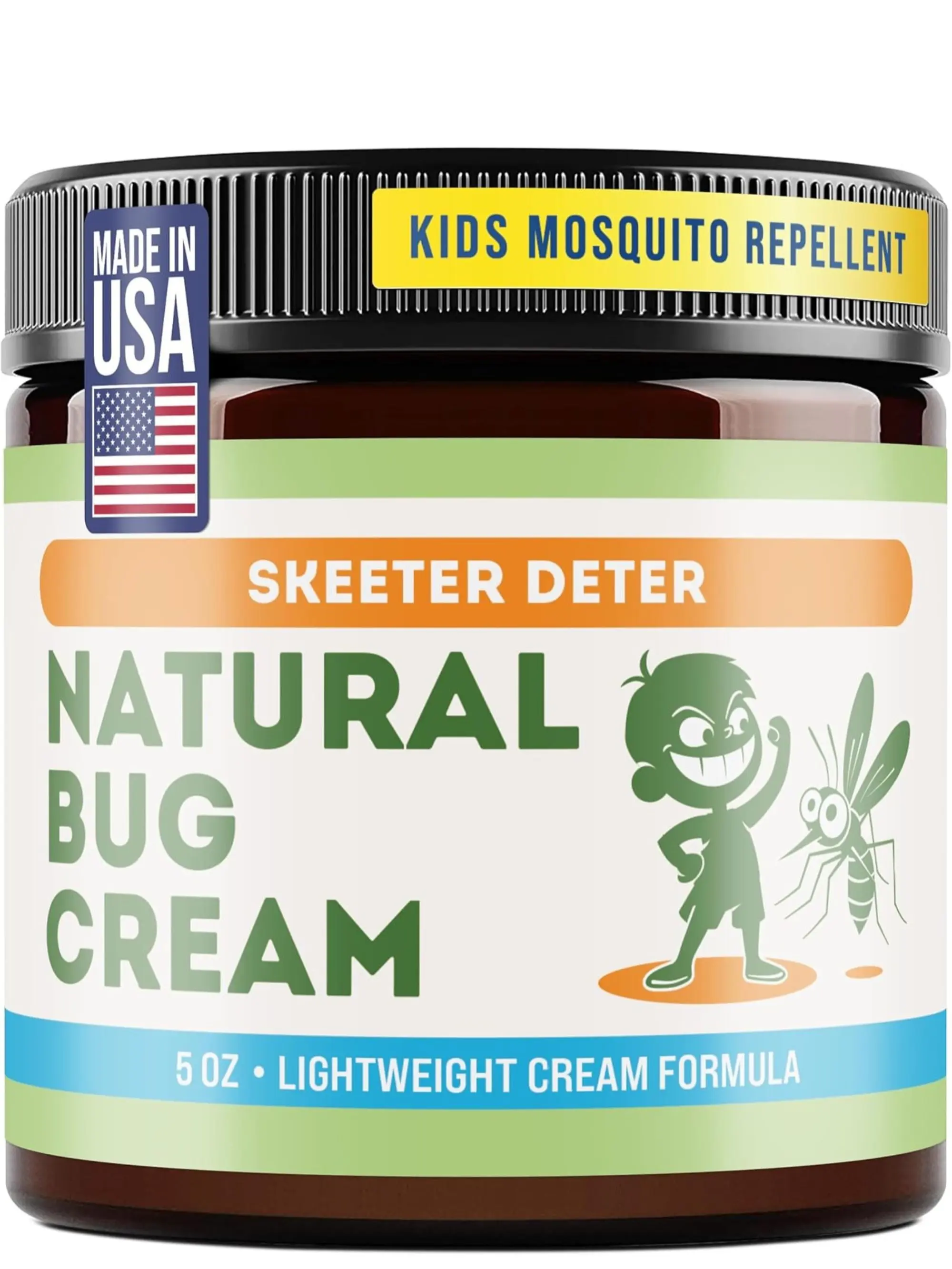 Skeeter Deter Natural Bug Cream - Moisturizing Soothing no Spray Formula Skeeter Deter Natural Bug Cream - Moisturizing Soothing no Spray Formula