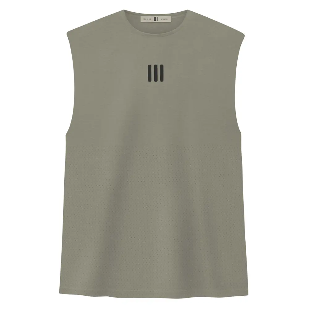 adidas Mens Fear Of God Athletics Muscle Tank Casual - Grey