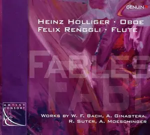Felix Renggli - Fables - Works for Oboe & Flute  [COMPACT DISC - CD]