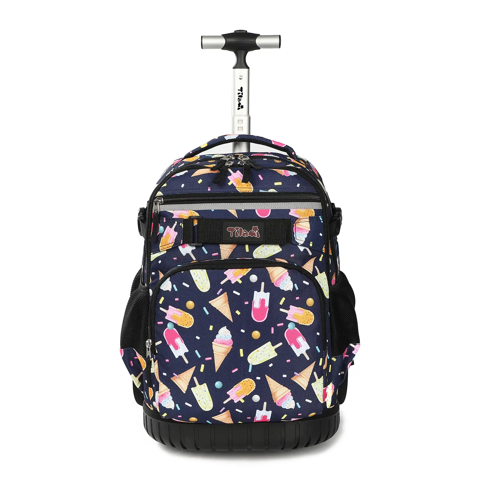 Tilami Rolling Backpack Armor Luggage School Travel Book Laptop 18 Inch Multifunction Wheeled Backpack Students