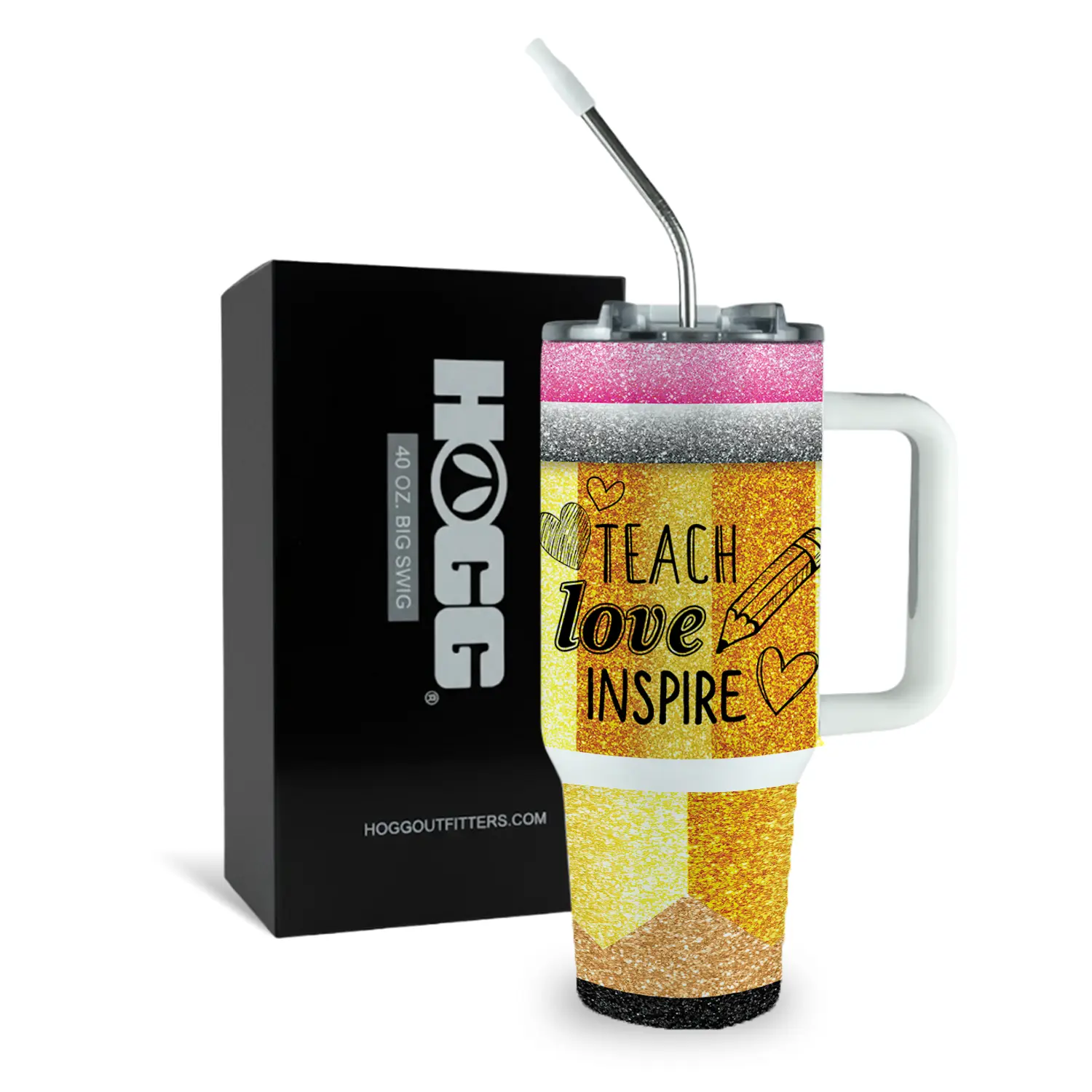 40oz Big Swig - No 1 Pencil 40oz Big Swig - No 1 Pencil
