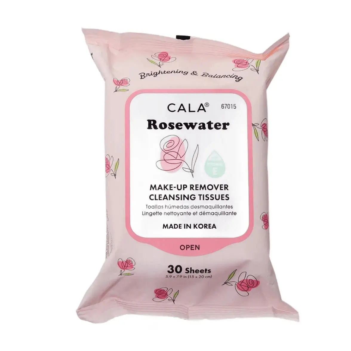 Cala Makeup Remover Wipes Tissue Cleanser