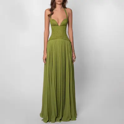 Floral Sage Tight Green Dress Prom - TikTok Shop Floral Sage Tight Green Dress Prom - TikTok Shop