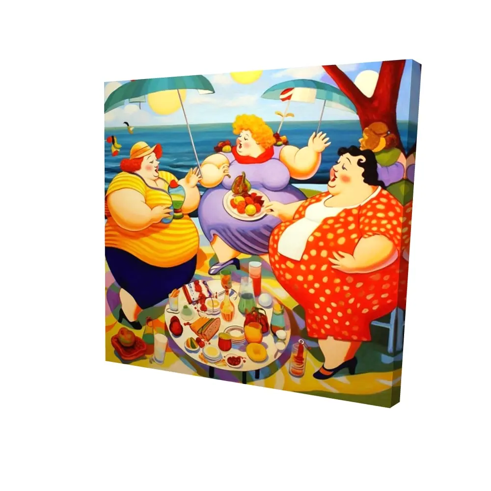 212 MAIN 24x24 in. High-Def Gastronomy Picnic Scene Art Photo Print - Bedroom Wall Decor, Home Supplies, Decoration