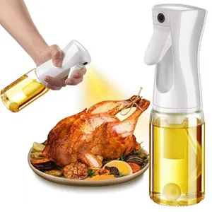 Reusable Glass Cooking Oil Sprayer Dispenser Bottle Spritzer Kitchen Essentials