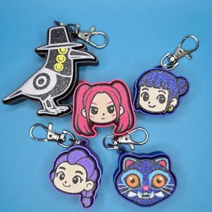 K-Pop Demon Hunters Inspired Fidget Clicker Keychains - 3D Printed Chaotic Gift