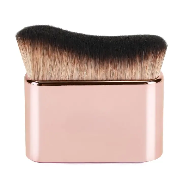 High-density kabuki brush for flawless self-tanner, bronzer, and body makeup application. Ideal for blending cream, shimmer, and foundation on legs and body