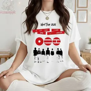 Bangtan Comeback 2026 Shirt, World Tour 2026 Merch ZVU