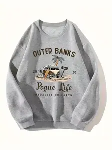 Outer Banks Pogue Life Sweatshirt Hoodies T-shirt, North Carolina Outer Banks, Men Women Pullover Hoodies Sweatshirt, Sweatshirt For Fall & Winter