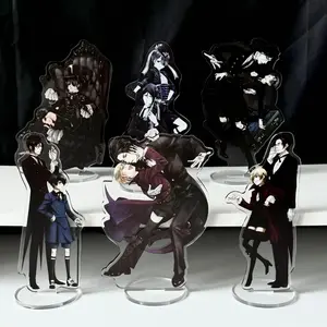 Black Butler Acrylic Standee, Double-sided Acrylic Stand, Sebastian Michaelis, Ciel Phantomhive, Anime Gift, Gift for friend, Birthday Gift