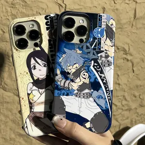 Soul Eater Phone Case Evans Crona Maka Albam Black Star Tsubaki Death the Kid Manga Anime, Anime Vintage Special Cover for iPhone 11 12 13 14 15 16 17 Pro Max Plus Air #HBFLKSE1 Cellphone Protective