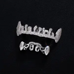 2pcs/set Irregular-Shaped Grillz Set with Unique Hollowed-Out Design |   Quirky Hip-Hop Style Decorative Dental Jewelry Collection, Perfect for Christmas Celebrations, Family Gatherings, Birthday Gifts, Outings, and Parties, Made of Stainless Steel and Sy