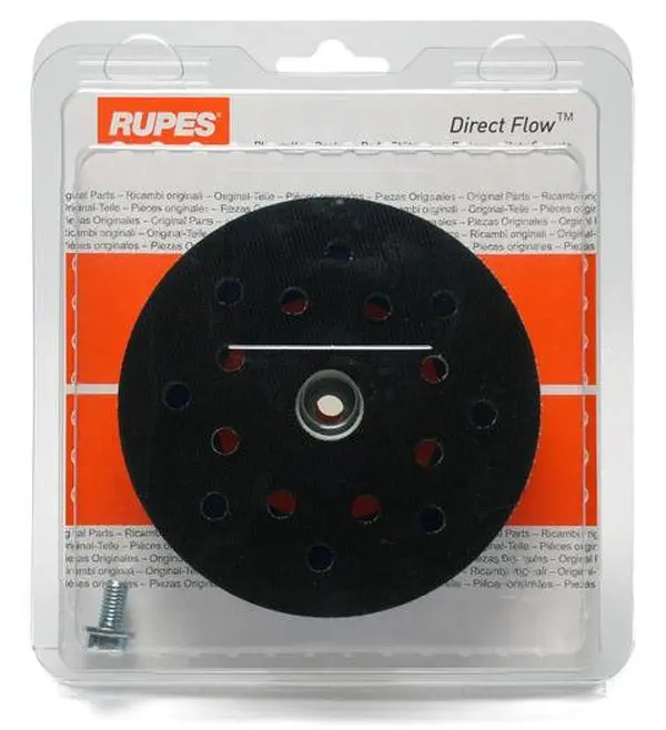 Rupes Heat Resistant Backing Plate - Authentic Polishing Machine Replacement Accessory, 5 in & 6 in Foam Pads, Pad Balance, Durable Build, Smooth Operation, Optimized Performance, Exclusive Compatibility, 1-3 Day UPS Delivery (Before 2 PM EST)
