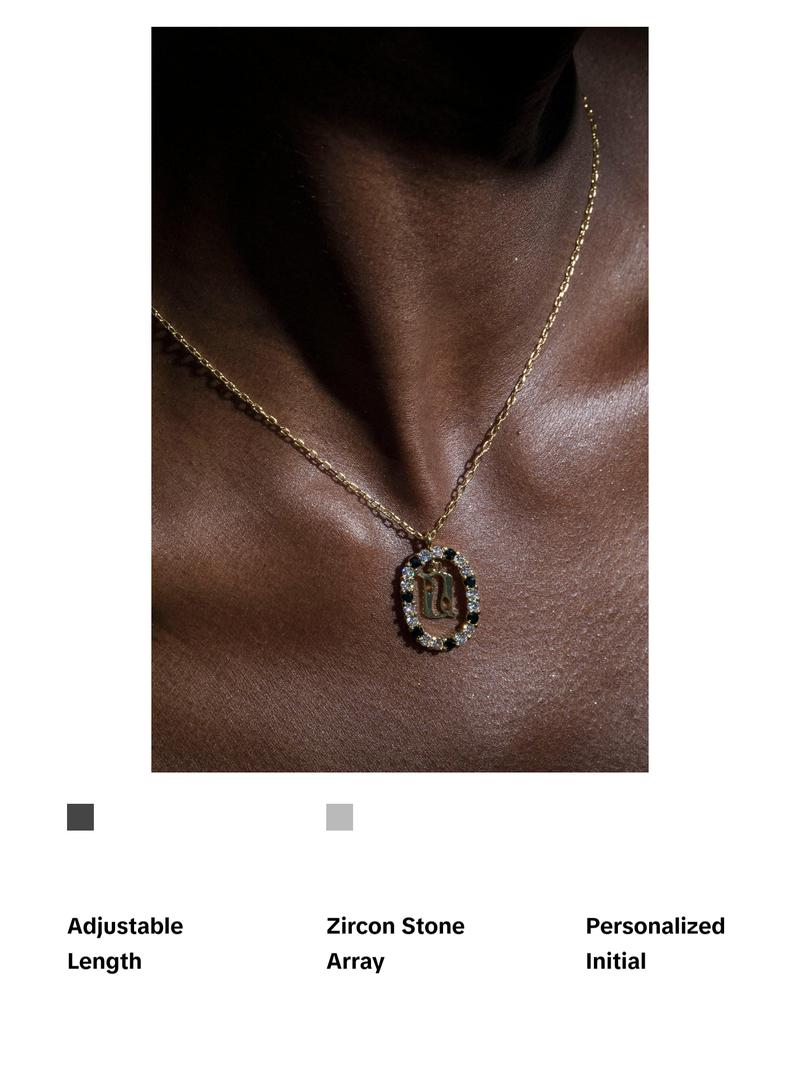 Armenian Alphabet Elegance: Initial Necklaces