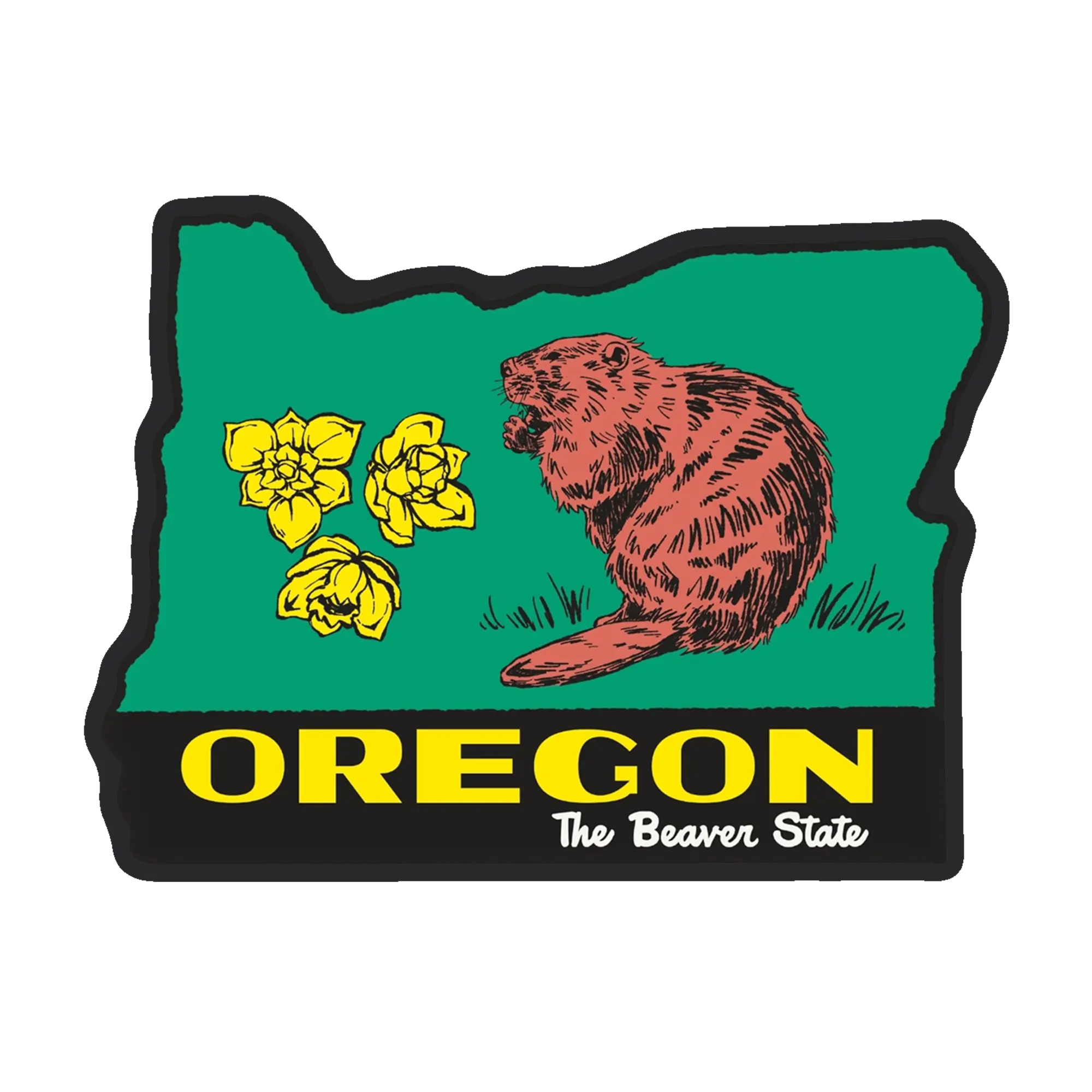 Oregon State Sticker