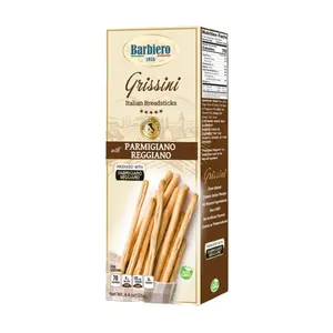 Barbiero Grissini Italian Breadsticks With Parmigiano  Reggiano 125g