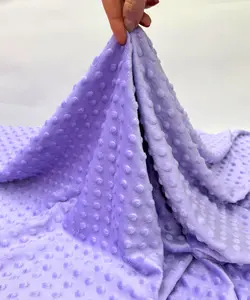 Lavender Minky Fabric