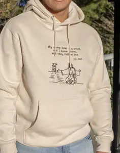 My Sheep Embroidered Hoodie