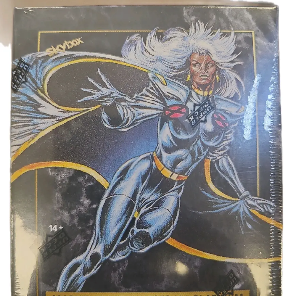Marvel Masterpieces 1992 Platinum Blaster Box - Collectible Packaging Non-Sports Cards Boxes and Packs, Trading Card Series for Enthusiasts