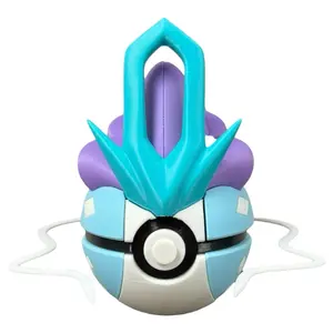 Aqua Wind Creature-Themed Decorative Sphere – Handmade Collectible Display Ball