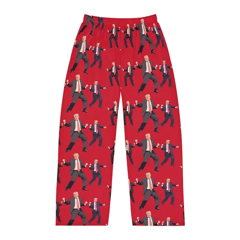 Trump Victory Dance Pajama Pants Fun and Cozy Sleepwear for Trump Fans