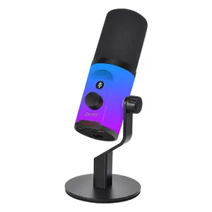 Rgbzx777 Dynamic XLR/USB Microphone, Desktop Noise Cancelling Mic for Computers, Ideal for Recording & Dubbing, High-Quality Audio Capture