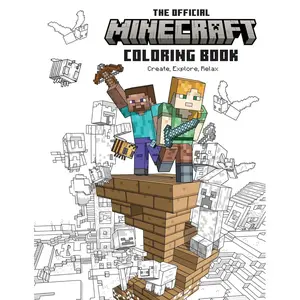 The Official Minecraft Coloring Book: Create, Explore, Relax!: Colorful Storytelling for Advanced Artists (Gaming) Paperback – Coloring Book, December 6, 2022