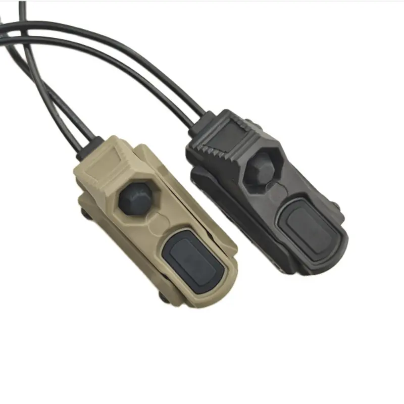 Tactical AXON Dual Function Module Button Pressure Remote Switch SF/2.5/3.5/DC Plug Surefir M300 M600 PEQ NGAL LED Light Power Switch Light Switches