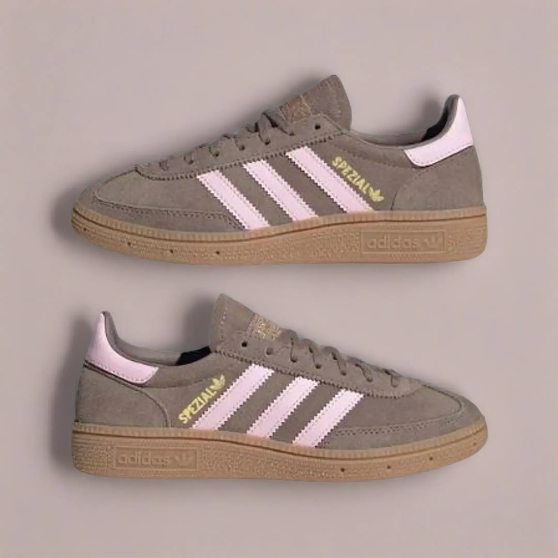 adidas Handball Spezial Trace Brown Clear Pink Youth / Women's Perfect  Fashion Footwear Walking Sneaker Shoe Girl - TikTok Shop