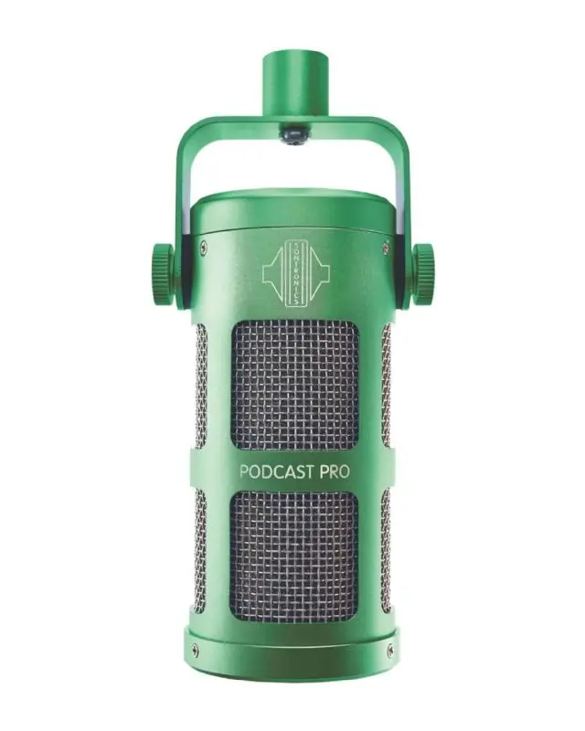 Sontronics STPCP-GRN-U Dynamic Audio Microphone for Podcasting, Streaming, Broadcast & Gaming - Green