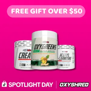 SPOTLIGHT x Summer Shred Wellness Bundle | OxyGreens + CREA-8 + Acetyl L-Carnitine | Recovery & Gut Health Support | Everyday Wellness Stack