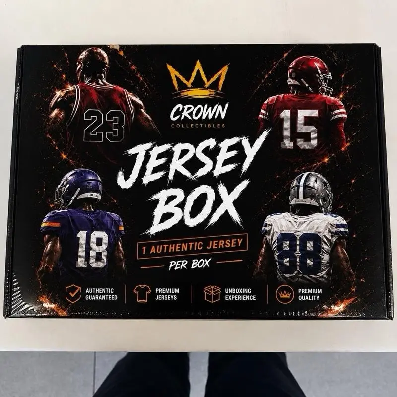 BREAK #57 CROWN COLLECTIBLES 1 SIGNED JERSEY