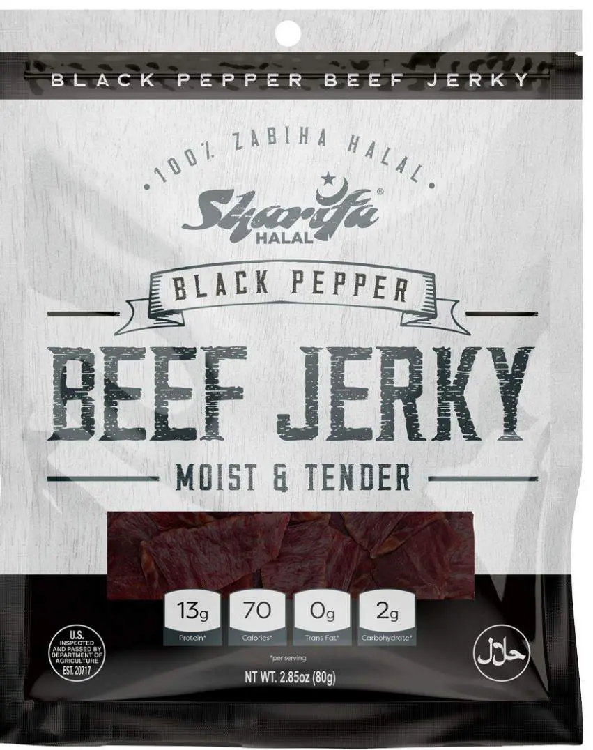 HALAL Black Pepper Beef Jerky (80g) HALAL Black Pepper Beef Jerky (80g)