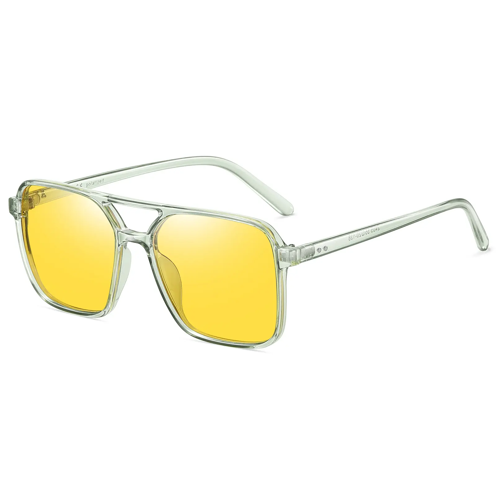 Transparent Green Frame Night Vision Lens