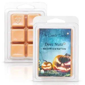 Deez  Nutz - Spooky Halloween Edition - Banana Nut Bread Scented Melt - Maximum Scent Wax Cubes/Melts - 1 Pack - 2 Ounces - 6 Cubes