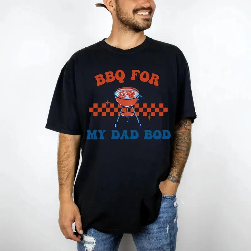 BBQ For Two - My Dad Boy T-shirt, 4th of July Pregnancy Announcement Shirt, Gift for Couples Pregnancy Reveal Tees, Eating for Two Tee, Gift for Expecting Mom