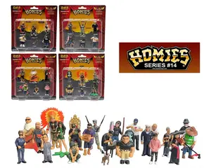 Homies Figures 1.75″ Series 14 Assortment Set of 6 Figures
