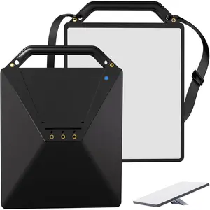 Protective Cover Case for Starlink Mini,  Shockproof  Dish  Cover with Handle,  Strap & 1/4''-20 Nuts for Hiking Camping RV Boat