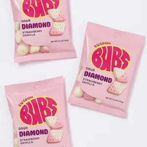 3 Pack Deal - Sour Diamond Strawberry Vanilla Bubs Swedish