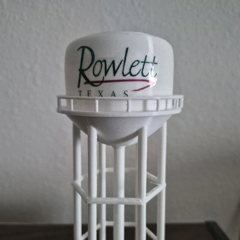 Historical Rowlett, Texas Water Tower Replica