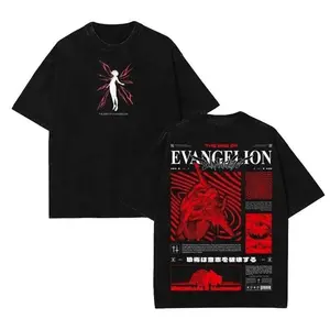 Evangelion Art Vintage Tshirt,Neon Genesis Evangelion Tee,Unisex, Retro EVA Tee,Anime Unisex Sweatshirt hoodie Tshirt Clothing Cotton E
