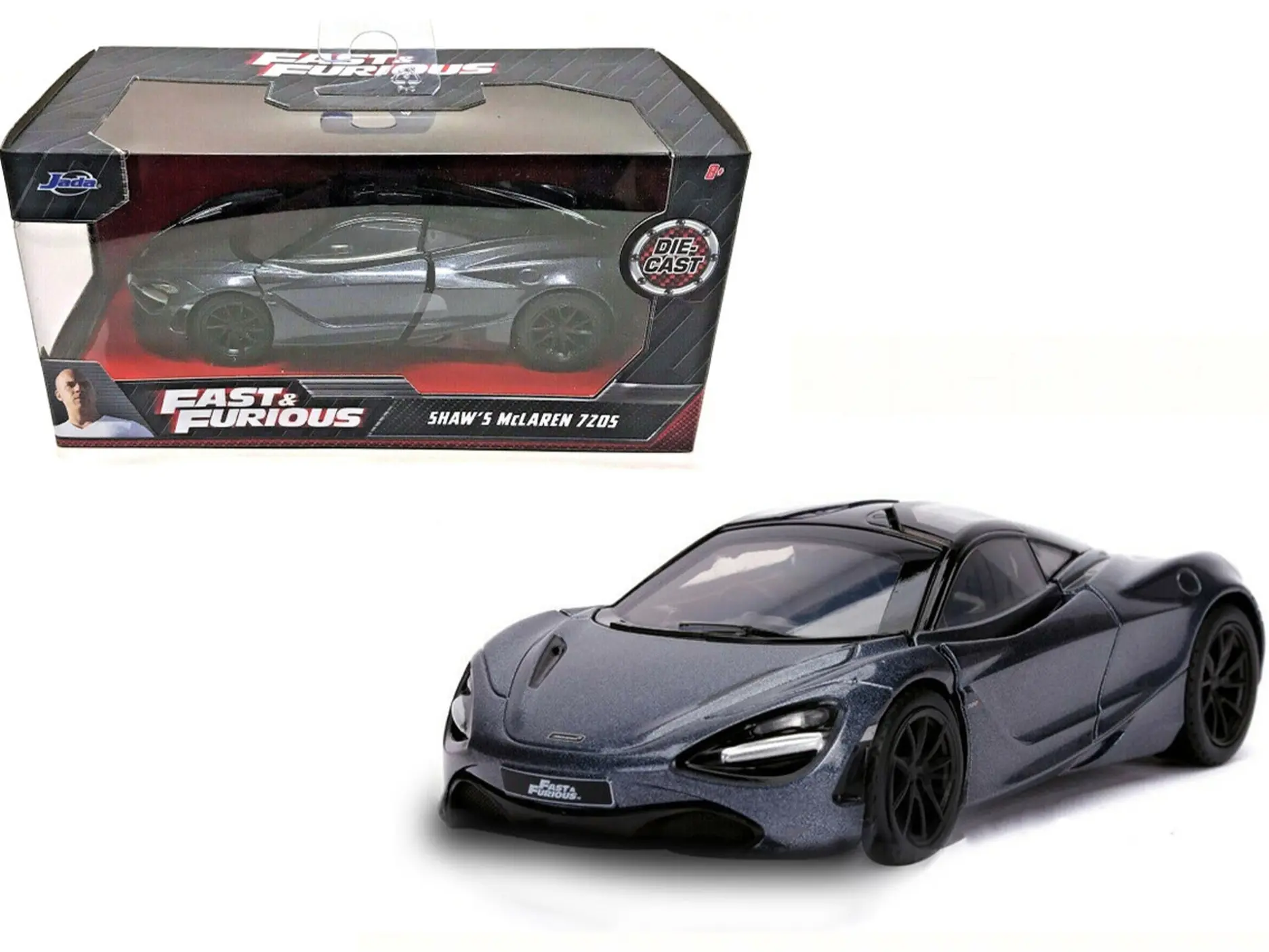 1:32 Shaw’s 2018 McLaren 720S – Fast & Furious by Jada
